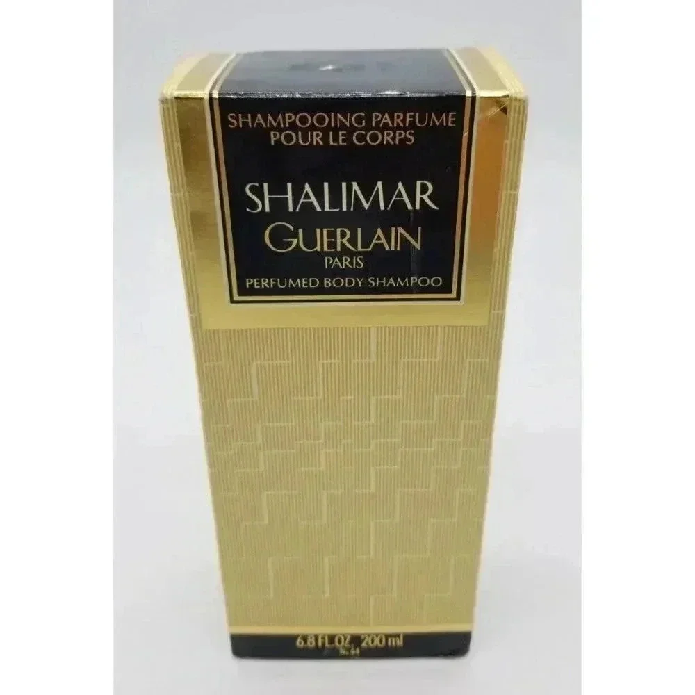 Shalimar Guerlain 1983 Vintage Perfumed Body Shampoo Wash 6.8oz /200 ml RARE